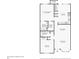 Layout of the home showing the placement of the primary bedroom, kitchen, dining room, and living room at 38237 Eucalyptus Dr, Zephyrhills, FL 33542