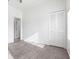 Bedroom features a tiled floor, closet, and large window at 5017 46Th W St, Bradenton, FL 34210