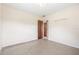 Neutral bedroom with closet and doorway at 5821 52Nd N Ave, Kenneth City, FL 33709