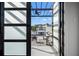Balcony featuring modern railings and outdoor seating with a fire pit, perfect for relaxation at 6206 64Th N Way, Pinellas Park, FL 33781