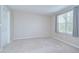 Large bedroom featuring plush carpet, a big window, and neutral walls at 7077 Woodchase Glen Dr, Riverview, FL 33578