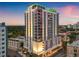 Modern high-rise condo building with a stylish design and vibrant city views at 777 3Rd N Ave # 1406, St Petersburg, FL 33701