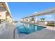 Rooftop pool with lounge chairs and cityscape views at 777 3Rd N Ave # 1406, St Petersburg, FL 33701