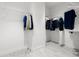 Walk-in closet with ample hanging space and sleek shelving at 777 3Rd N Ave # 1406, St Petersburg, FL 33701