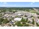 Expansive aerial view featuring commercial development and green landscape in a vibrant community setting at 9312 N Tampa St, Tampa, FL 33612