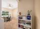 Inviting home office space with natural light, providing a productive and comfortable work environment at 11704 Orange Grove Ter, Riverview, FL 33569