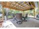 A great place for entertaining, enjoy the patio and the beautifully landscaped backyard of this home at 153 Alpine Ct, Bradenton, FL 34208