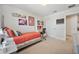 Bedroom boasts a cozy bed, desk, and ample closet space at 18144 Frame Bnd, Land O Lakes, FL 34638
