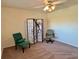 Bedroom with a ceiling fan at 2070 World Parkway Blvd # 36, Clearwater, FL 33763