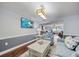 Open-concept space with view from living room to dining room and kitchen area at 3173 Fountainhead Dr, Largo, FL 33770