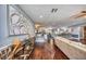Spacious open-concept living area with hardwood flooring and stylish furnishings at 3173 Fountainhead Dr, Largo, FL 33770
