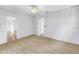 Bedroom featuring wood floors, large closet, and multiple entryways at 3652 18Th N Ave, St Petersburg, FL 33713