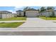 Charming single-story home with a well-manicured lawn and driveway at 39024 Harlow Rose Dr, Zephyrhills, FL 33540
