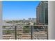 Breathtaking balcony view showcasing city skyline, waterfront, and lush greenery at 449 S 12Th St # 1004, Tampa, FL 33602