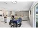 Inviting dining area, connecting to the kitchen and living room, ideal for entertaining guests and Gathering at 4918 Wild Senna Blvd, Tampa, FL 33619