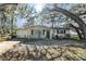 Charming single-story home with mature trees, landscaped yard, and a quaint covered front porch at 4928 Petunia Ct, New Port Richey, FL 34652