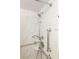 Accessible walk-in shower with grab bars and adjustable shower head, designed for safety and convenience at 5111 Amulet Dr # 208, New Port Richey, FL 34652