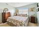 Light-filled bedroom with natural light and coastal-themed decor at 616 2Nd St, Indian Rocks Beach, FL 33785