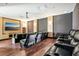 Modern theater room with comfortable seating and a large screen for entertainment at 880 Mandalay Ave # C513, Clearwater Beach, FL 33767