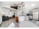 Cozy living area flows into a kitchen and dining area, creating an open and inviting space at 960 Gulf Blvd # 5, Indian Rocks Beach, FL 33785