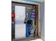 Utility space featuring a stackable washer and dryer with ample room for beach gear at 960 Gulf Blvd # 5, Indian Rocks Beach, FL 33785