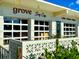 Charming Grove Surf Cafe offers coffee, kitchen and bakery at 960 Gulf Blvd # 5, Indian Rocks Beach, FL 33785