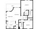 Detailed floor plan showcasing the layout of the home with bedrooms, bathrooms, and living spaces at 1201 High Hammock Dr # 302, Tampa, FL 33619