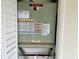 A Trane HVAC system ready to keep your home cool and comfortable. Note the filter size is 20x20x1 at 2341 Haitian Dr # 49, Clearwater, FL 33763