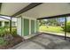 This carport has a locking storage unit to keep your items safe and secure at 2557 Laurelwood Dr # 10D, Clearwater, FL 33763
