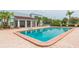 A crystal-clear community pool and clubhouse are perfect for relaxing and socializing with neighbors at 2850 Somerset Park Dr # 203, Tampa, FL 33613