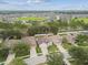 Neighborhood aerial view showcases the community layout and surrounding greenery at 518 Winthrop Dr, Spring Hill, FL 34609