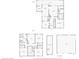 Detailed floor plan showcasing the layout of the home, including room dimensions and locations at 523 2Nd Sw Ave, Lutz, FL 33548