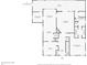 Detailed floor plan showcasing the layout of the first floor of the home at 523 2Nd Sw Ave, Lutz, FL 33548