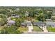 Bird's eye view of the property showcasing mature trees and surrounding neighborhood at 5514 7Th N Ave, St Petersburg, FL 33710