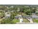 Aerial view of a single-Gathering home featuring well-maintained landscaping at 5514 7Th N Ave, St Petersburg, FL 33710