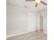 Bedroom features updated flooring, a ceiling fan, and is brightly lit at 6012 Flora Ter, Apollo Beach, FL 33572