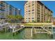 Waterfront condo complex with boat slips and lift offers easy access to Gulf of Mexico waters at 650 Island Way # 606, Clearwater Beach, FL 33767