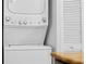 Modern stacked washer and dryer with easy-to-use control panels at 12000 Gulf Blvd # 506N, Treasure Island, FL 33706