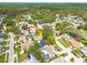 Aerial view of neighborhood featuring the home with a pool at 12092 97Th Ave, Seminole, FL 33772
