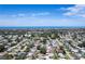 Stunning aerial shot of the property, showcasing the location and proximity to the coastline and local amenities at 13883 Jamaica Dr, Seminole, FL 33776