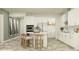 Bright, contemporary kitchen with an island, modern appliances, and open layout perfect for entertaining at 1554 Serenity Outlook Ct, Lutz, FL 33548