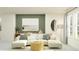 Stylish living room featuring a comfortable sectional, natural light, and tastefully curated decor at 1554 Serenity Outlook Ct, Lutz, FL 33548