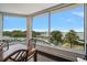 Stunning water view through windows next to the dining room at 2 Seaside Ln # 203, Belleair, FL 33756