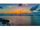 Breathtaking sunset view over the water, showcasing the coastal lifestyle and serene atmosphere at 2 Seaside Ln # 203, Belleair, FL 33756
