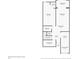 Detailed floor plan showcases the layout of the first floor, including bedrooms, bathrooms, and living spaces at 2078 Sunset Point Rd # 83, Clearwater, FL 33765