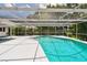 Enjoy your own private pool in the shade thanks to a screened lanai at 2418 Cardwell Way, Sarasota, FL 34231