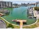 Gorgeous waterfront with multiple boat slips and waterways within the community with easy ocean access at 255 Dolphin Pt # 207, Clearwater Beach, FL 33767