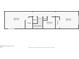 Second floor plan featuring the bedrooms, closets, and bathroom at 3029 Brookfield Ln, Clearwater, FL 33761