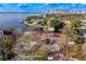 Waterfront lot with a defined boundary line near Tampa Bay is ready for your new home at 38 Ladoga Ave, Tampa, FL 33606