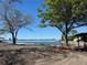 Scenic waterfront lot on the bay with views of the city skyline in the distance at 38 Ladoga Ave, Tampa, FL 33606